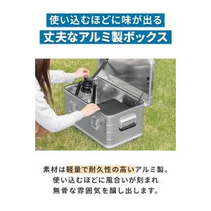 1年保証 コンテナボックス キャンプ フタ付き...の詳細画像4