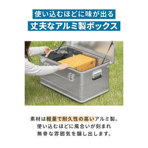 1年保証 コンテナボックス キャンプ フタ付き...の詳細画像4