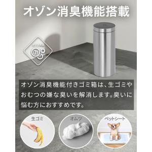 1年保証 ゴミ箱 自動開閉 消臭 除菌 42L...の詳細画像2