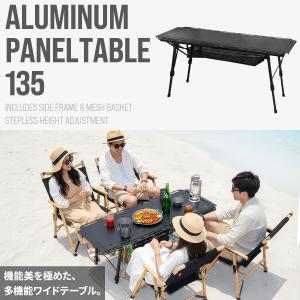 アウトドアテーブル 幅135×57cm IGT...の詳細画像2