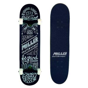 ストリート スケートボード miller DIVISION ミラーディビジョン CHALKBOARD キッズ ジュニア 30.5"｜onefat