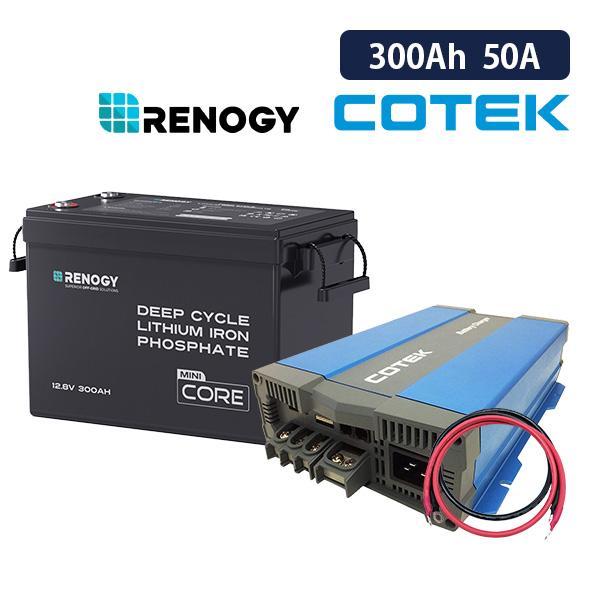 【10％OFF】RENOGY リン酸鉄リチウムイオンバッテリー 300AH 12V COREシリーズ...
