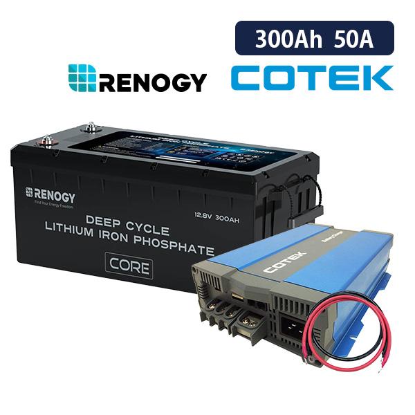 RENOGY リチウムイオンバッテリー ヒート機能付き300AH 12V COREシリーズ ＋ 高性...