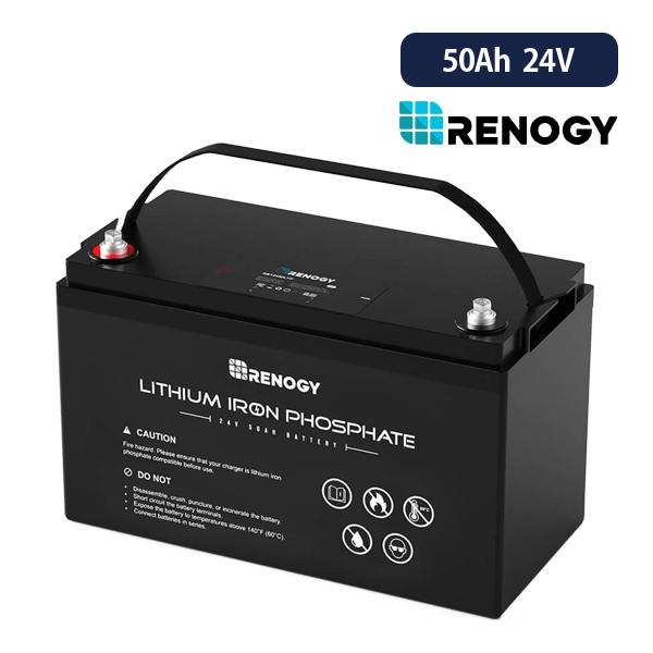 RENOGY リン酸鉄リチウムイオンバッテリー 50AH 24V レノジー  RBT2450LFP ...