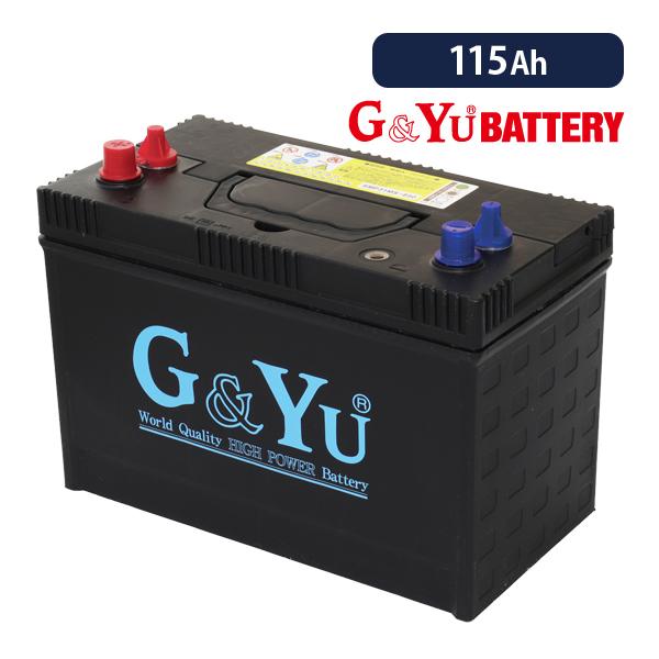 SMF31MS-850 プラス G&amp;Yuバッテリー セミサイクルバッテリー ディープサイクルバッテリ...