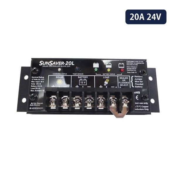 Morningstar社 太陽電池充放電コントローラー SS-20L-24V SS20L-24V