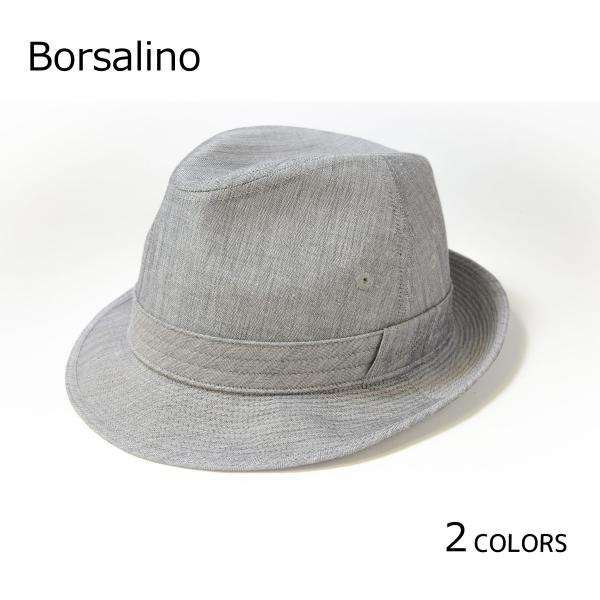 ボルサリーノ　帽子　メンズ　レディース　チロル　ミニへリンボン　Borsalino