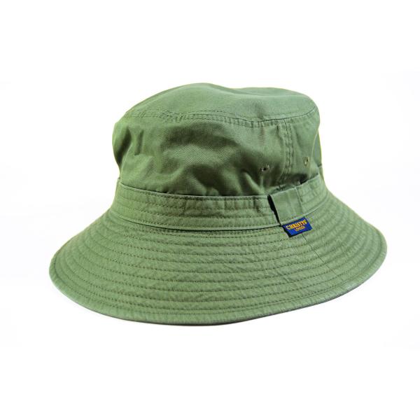 帽子　サハリ　綿WASH　つば広