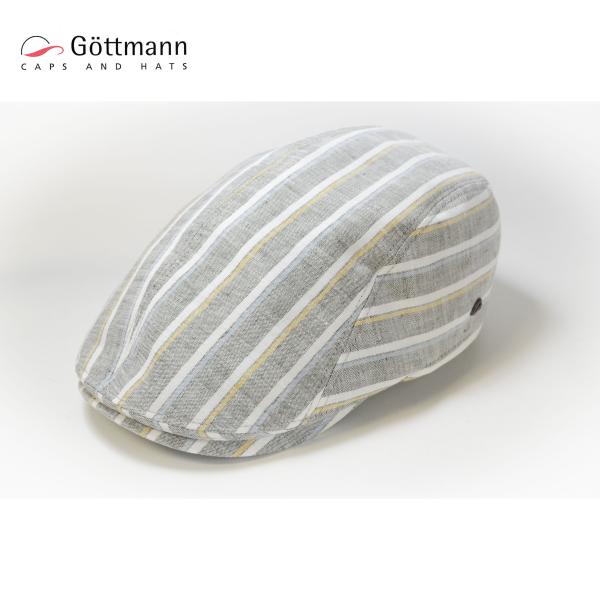 帽子　ハンチング　ストライプ　Gottmann