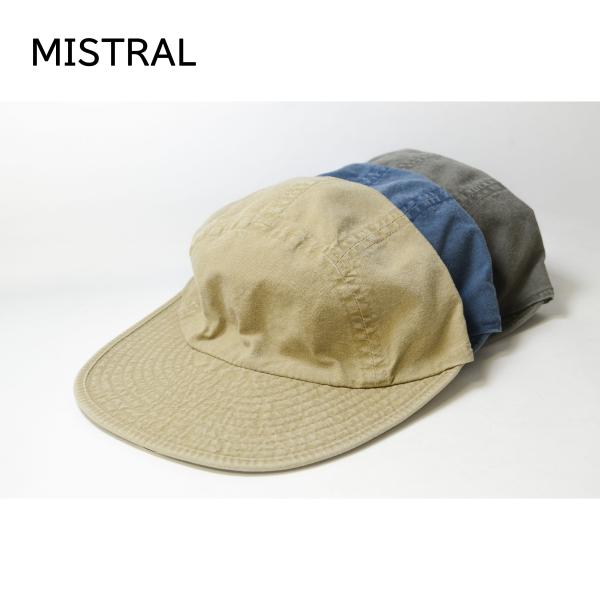 帽子　メンズ　キャップ　WASH綿　MISTRAL