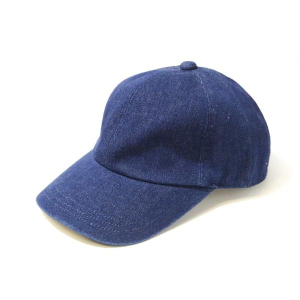 帽子　メンズ　キャップ　大きいサイズ　デニム生地