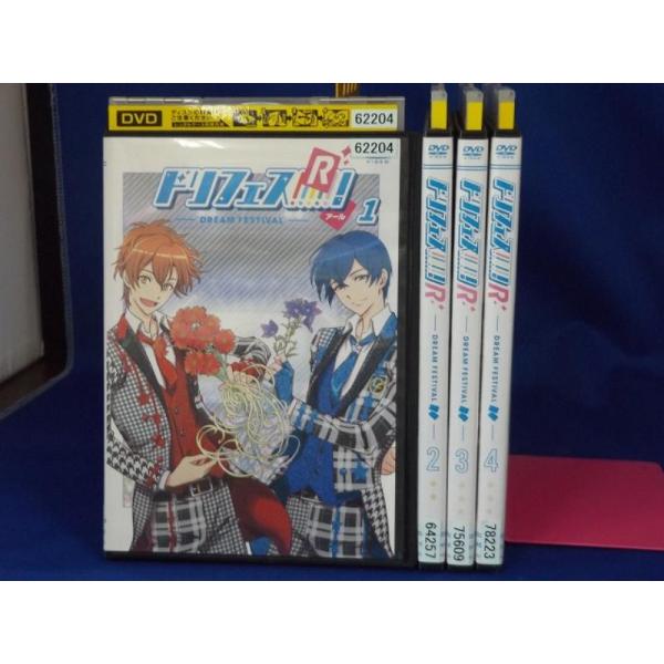 9600755【中古品DVD】ドリフェス!R 第1話〜第12話 全4枚セット※レンタル落ち