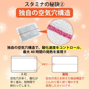 超長持ち 40時間 持続 貼る カイロ 使い捨...の詳細画像5