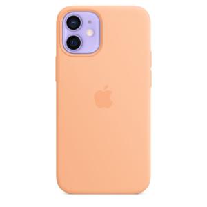 Apple MagSafe対応 iPhone 12 mini シリコーンケース - カンタロープ / MJYW3FE/A｜onemorething