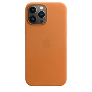 Apple MagSafe対応 iPhone 13 Pro Max レザーケース - ゴールデンブラウン / MM1L3FE/A アップル純正 / 日本国内正規品｜onemorething