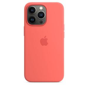 Apple MagSafe対応 iPhone 13 Pro シリコーンケース - ピンクポメロ / MM2E3FE/A アップル純正 / 日本国内正規品｜onemorething
