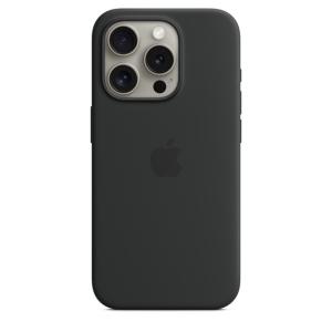 Apple iPhone 15 Pro シリコーンケース - ブラック MagSafe対応 / MT1A3FE/A / アップル純正 / 日本国内正規品｜onemorething