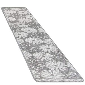 オカ シュクレ キッチンマット 約45cm×240cm グレー