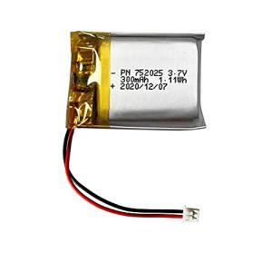 Octelect 3.7v リチウムポリマー電池 300mah 752025
