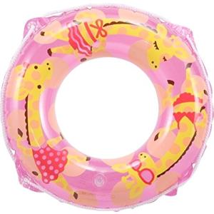 ヒオキ 浮き輪 50cm 水玉キリン