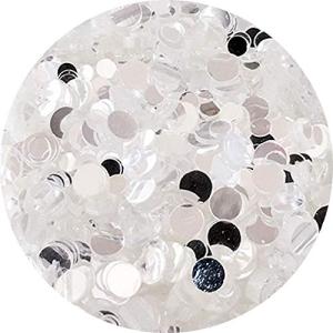 Charlon ミラーホロ 丸ミックス ホワイト