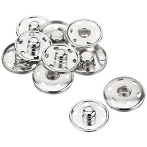 NASKA スナップボタン 21mm 5組入 シルバー