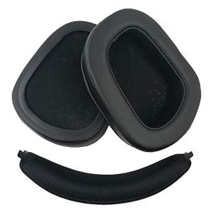 Chic Tuant イヤーパッド for Logicool  G933 G633 ヘッドセットに対応 交換用ヘッドホンパッドイヤ