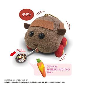 エイコー PUI PUI モルカー ぶるぶるずぬいぐるみマスコット テディ