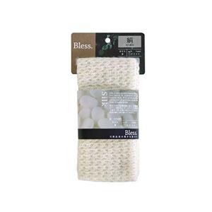 藤栄 日本製 ボディタオル ナチュラル 25×90cm ブレス 絹 シルク BL-404 オーガニック 天然素材