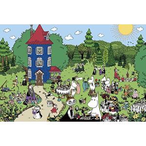1000ピース ジグソーパズル ムーミンハウスへようこそ