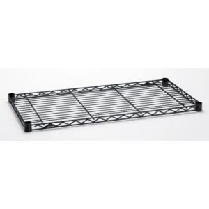 ホームエレクター ワイヤーシェルフ ブラック D450mm×W900mm H1836B1