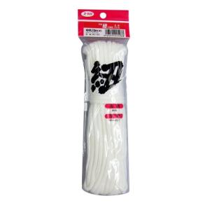 ユタカメイク ザ・紐 中丸紐 ホワイト 10m AC-101