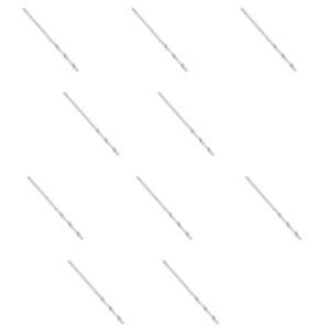 Utoolmart ツイストドリル 金属用ドリルビット ツイストドリルビット 直径2mm 10本入り ドリルビット HSS素材 ストレートハンド