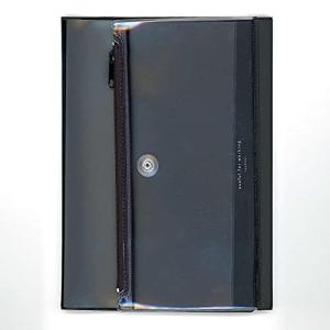 ダイゴー ノートカバー isshoni. ペンケース付き B6対応 PVC ブラック N1867