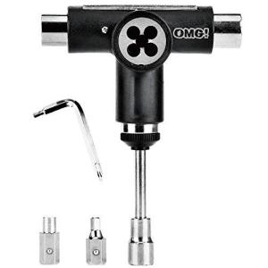 オーエムジー ツール スケートボード用 スケボー ラチェット レンチ 工具ブラック