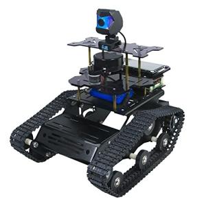 AIロボット 自動運転 ROSロボットカー 地図とナビゲーションを構築するためのラズベリーパイ4b付き