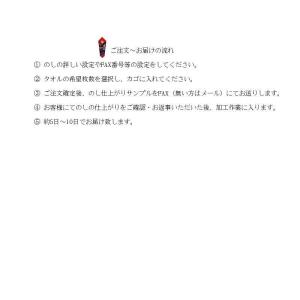 今治タオル のし名入れ 白波柄 のし+袋入り ...の詳細画像1