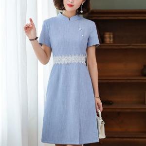 韓国 パーティードレス 水色の商品一覧 通販 Yahoo ショッピング