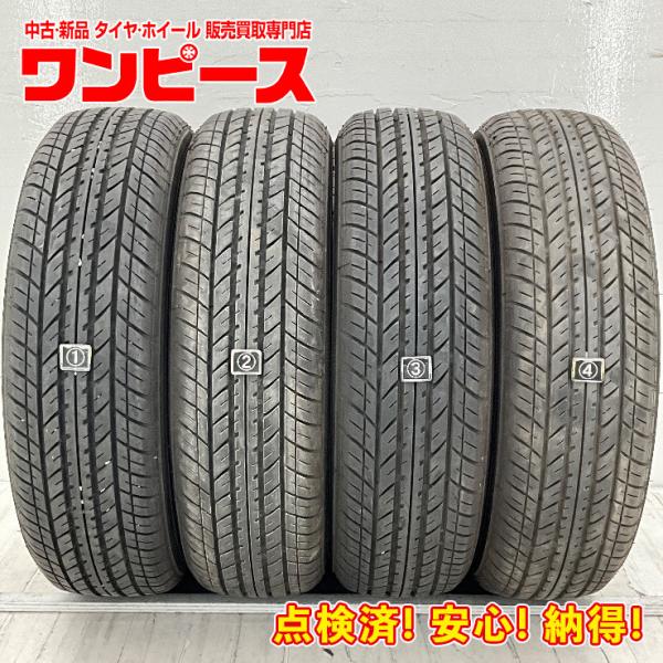 中古タイヤ 4本セット 155/65R14 75S ヨコハマ S306 夏 155/65/14 アル...