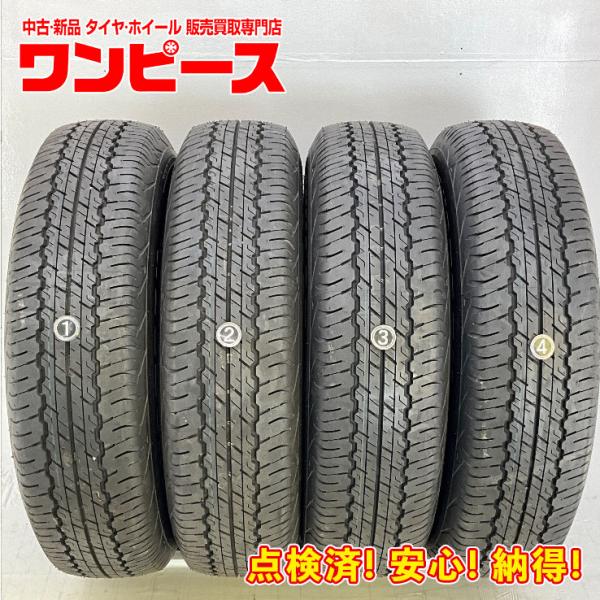 中古タイヤ 4本セット 195/80R15 96S ダンロップ GRANDTREK  AT20 夏 ...