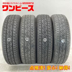 中古タイヤ 4本セット 155/65R14 75S ブリヂストン NEXTRY  ECOPIA  夏 サマー 155/65/14 デリカミニ/デイズ   b5918｜onepiecetire