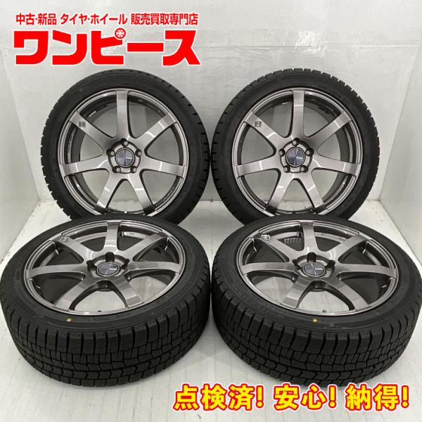 中古タイヤホイールセット 245/40R18 97T 18インチ 18×8J +50 5穴 PCD1...