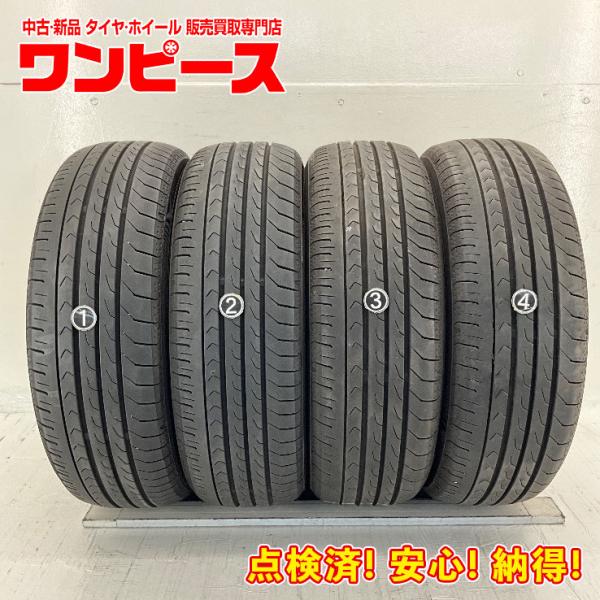 中古タイヤ 4本セット 165/55R15  75V ヨコハマ BLUEARTH-RV RV03 C...