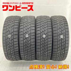 中古タイヤ 4本セット 185/60R15 84Q グッドイヤー ICE NAVI6 冬 スタッドレス 185/60/15 フィット/アクア   b5113