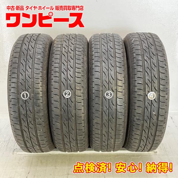 中古タイヤ 4本セット 155/65R14 75S ブリヂストン NEXTRY 夏 155/65/1...