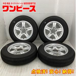 中古】ジムニー純正16インチホイールセット5本175/80R16 91S 