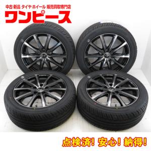 新品タイヤ 中古ホイールセット 215/50R17 95W 17インチ 17x7J +48 5穴 PCD114.3 オーテリー 夏 HR-V 送料無料 (沖縄、離島除く) a16778｜onepiecetire