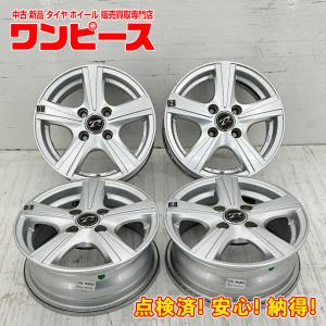 中古アルミホイール 4本セット 13×5J +36 4穴 PCD100 13インチ WEDS TRE...