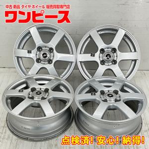 中古アルミホイール 4本セット 14×5.5J +42 4穴 PCD100 14インチ  SEMVA...