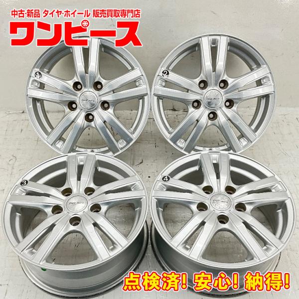 中古アルミホイール 4本セット 15×6J +45 5穴 PCD114.3 15インチ DUNLOP...